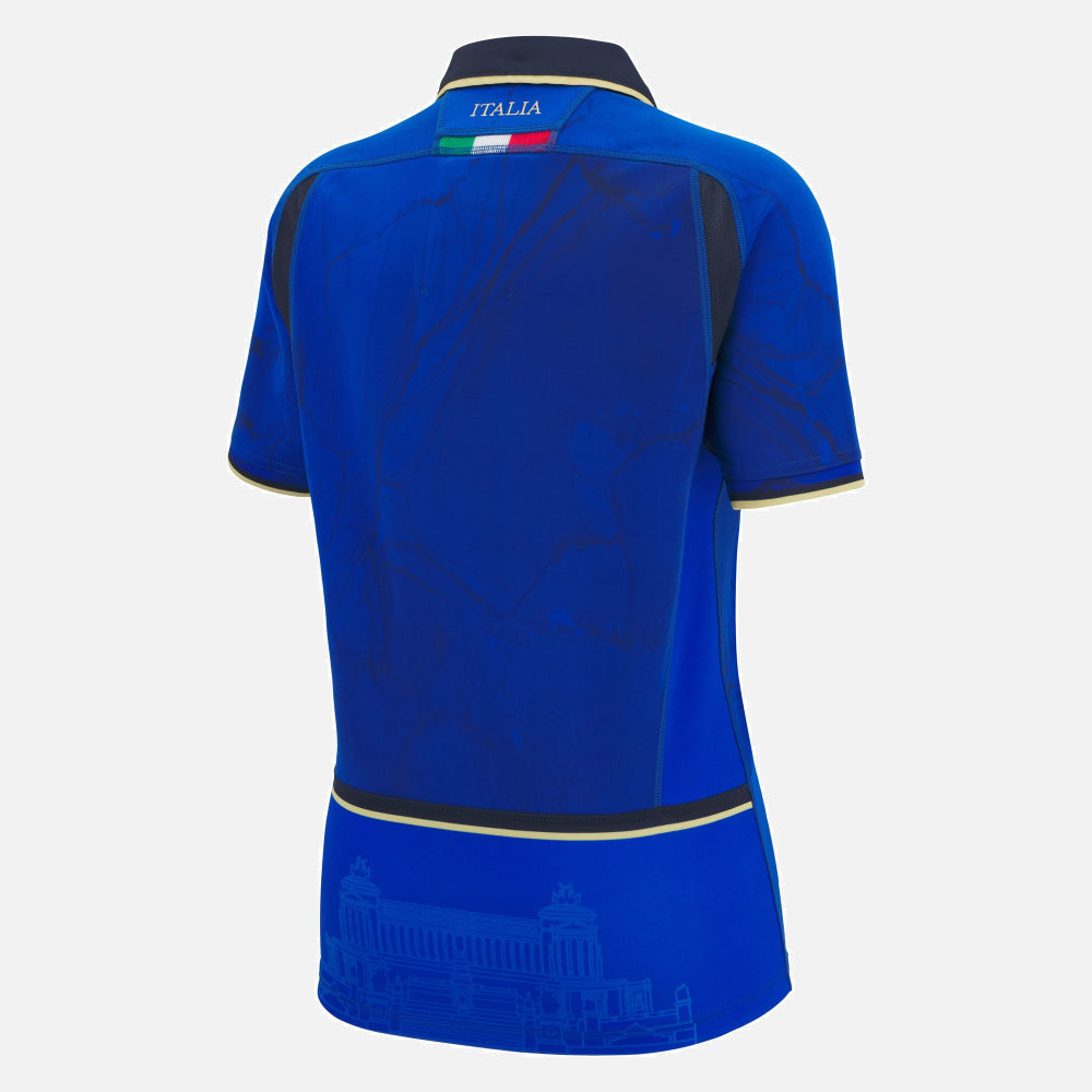 Macron WRWC 2025 Italy Women’s Rugby Home Shirt Slim Fit