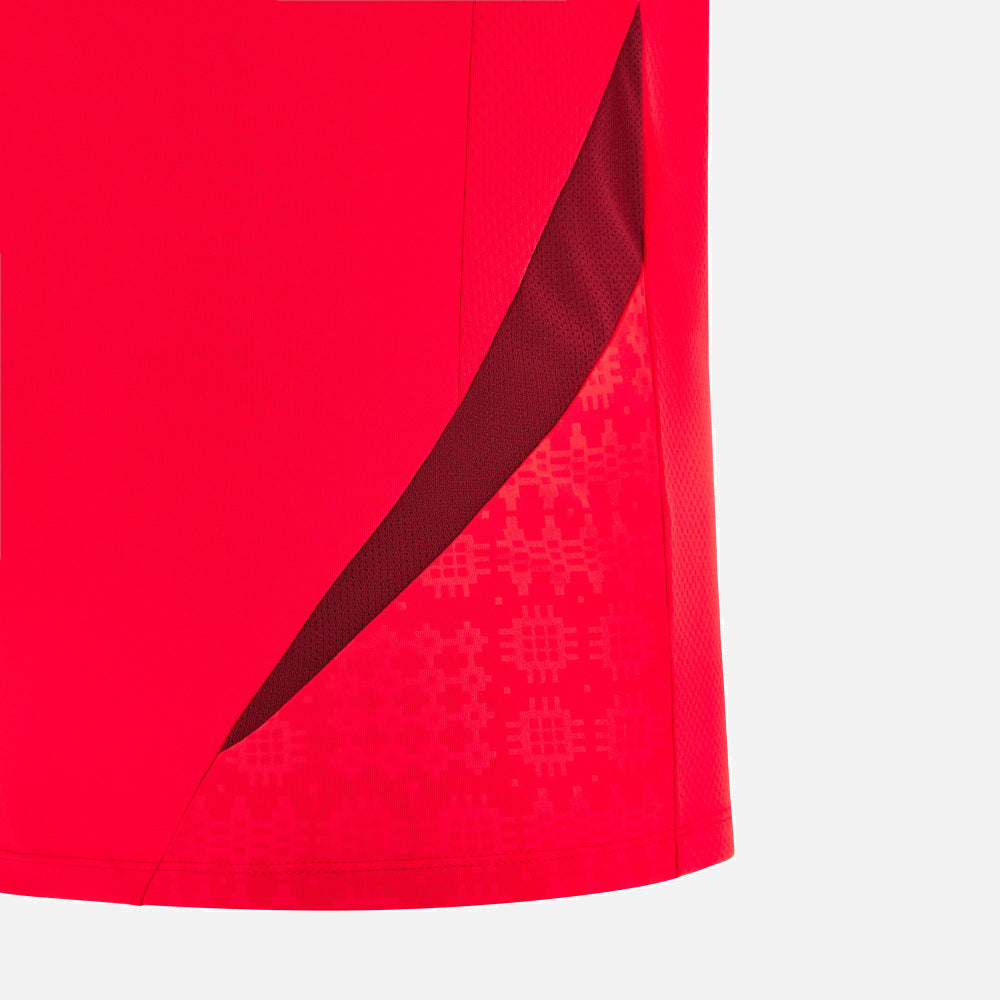 Macron Rugby Wales 2025/26 Red Training Singlet Men's