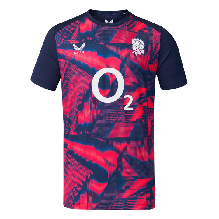 Castore Engeland Rugby Pre Match Shirt Kids 26/27