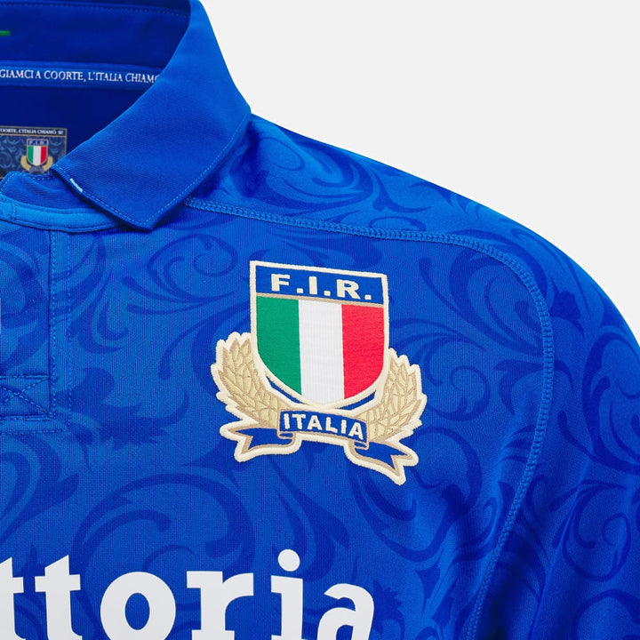 Macron Italy Rugby Replica Home Shirt Men
