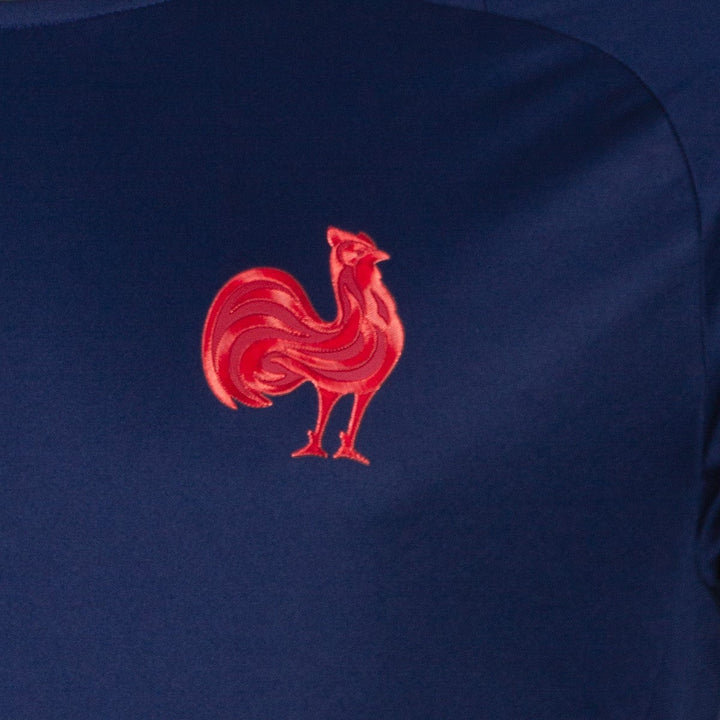Adidas France Performance T-shirt Men Dark Blue