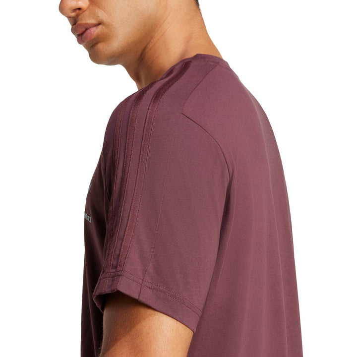 adidas All Blacks Men’s Fanwear T-Shirt Aurora Ruby
