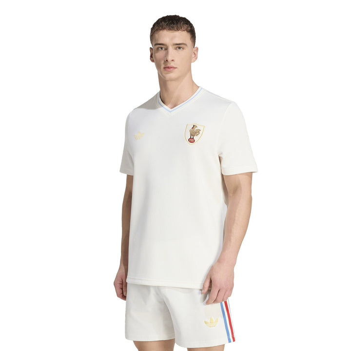 adidas Frankrijk Crunch Rugby Pre Match Rugby Shirt Adults
