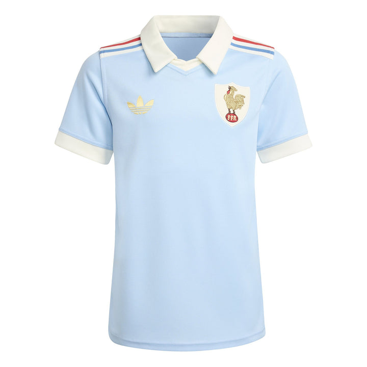 adidas France Crunch Rugby Replica Shirt Kids