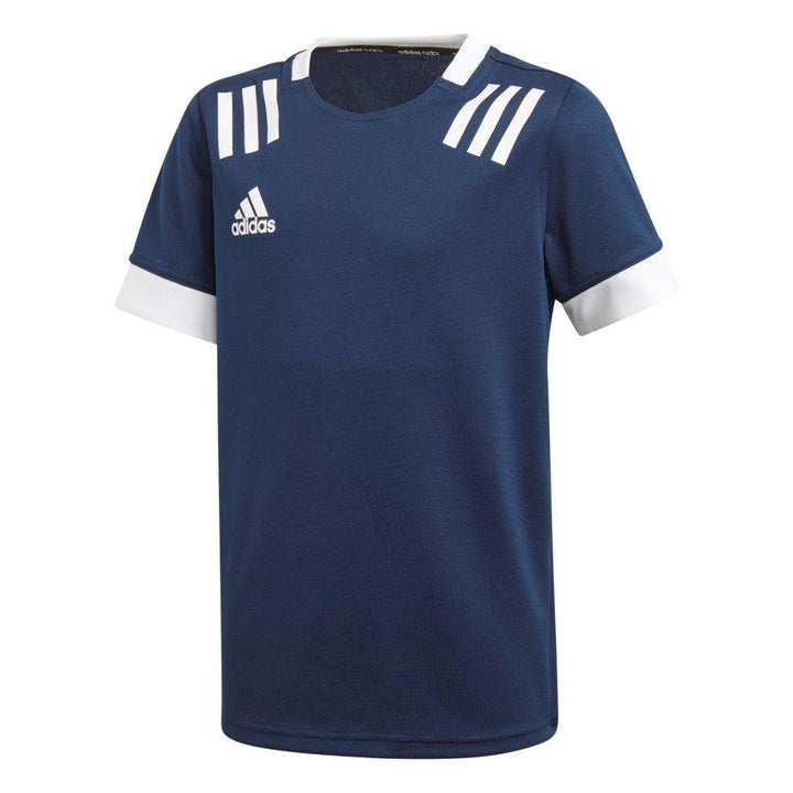 Adidas 3-Stripes Rugby Shirt Kids Navy