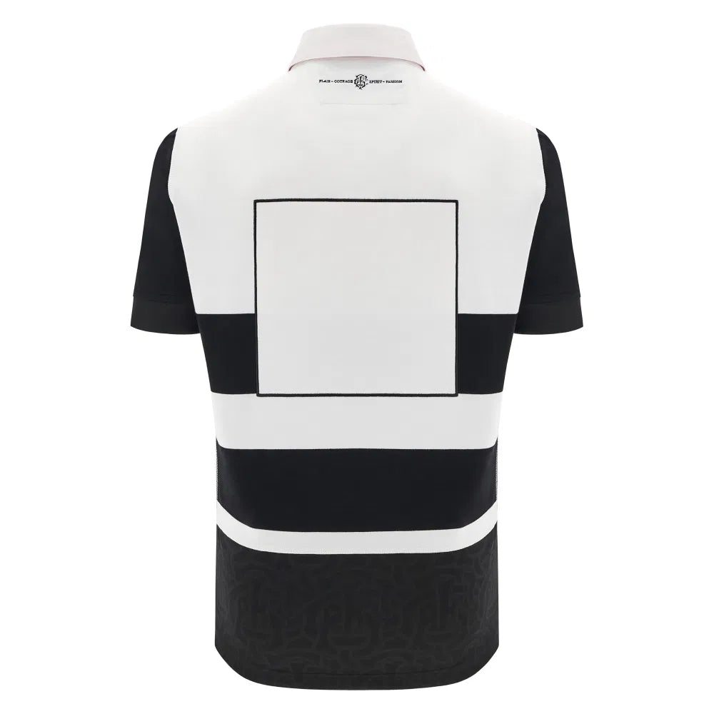 Macron Barbarians 2024/25 Cotton Short Sleeve Shirt Men