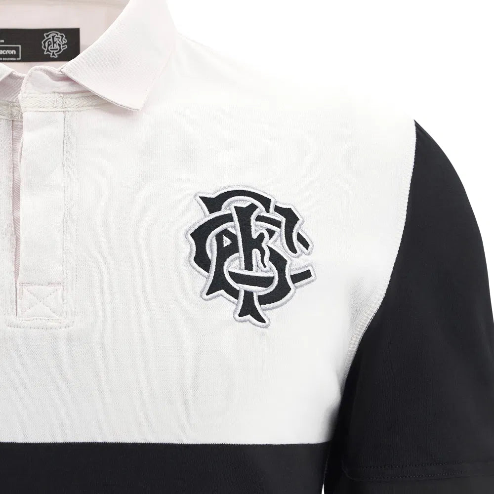 Macron Barbarians 2024/25 Cotton Short Sleeve Shirt Men