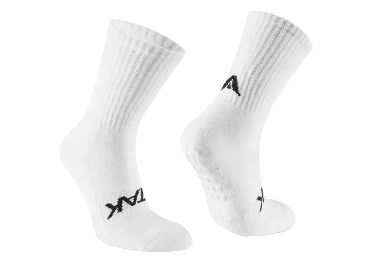 ATAK Classic Mid-Leg Grip Socks White