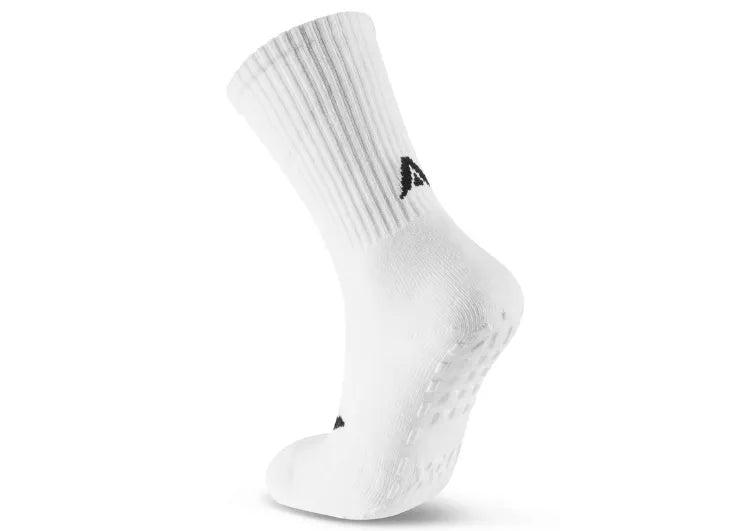 ATAK Classic Mid-Leg Grip Socks White