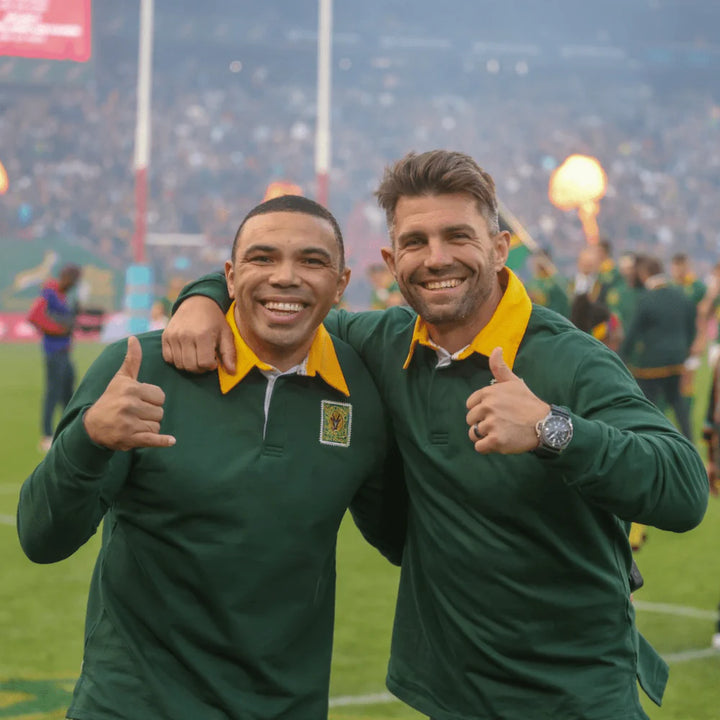 (Pre-order) Old School SA Supporters Classic LS Rugby Shirt