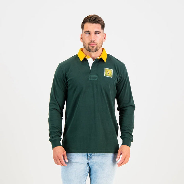 (Pre-order) Old School SA Supporters Classic LS Rugby Shirt
