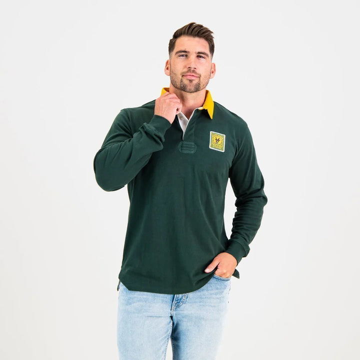 (Pre-order) Old School SA Supporters Classic LS Rugby Shirt