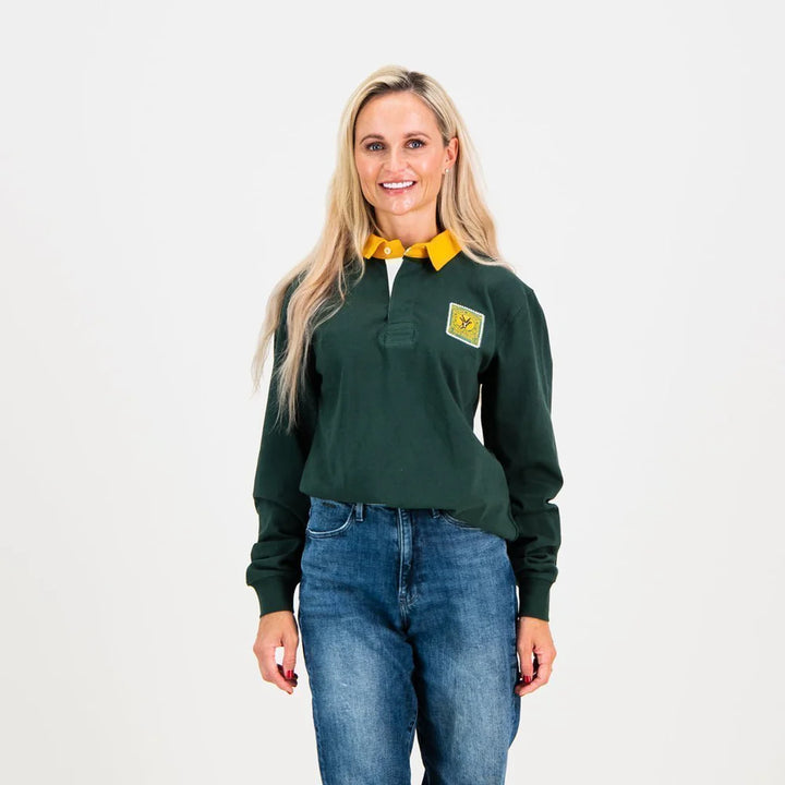 (Pre-order) Old School SA Supporters Classic LS Rugby Shirt