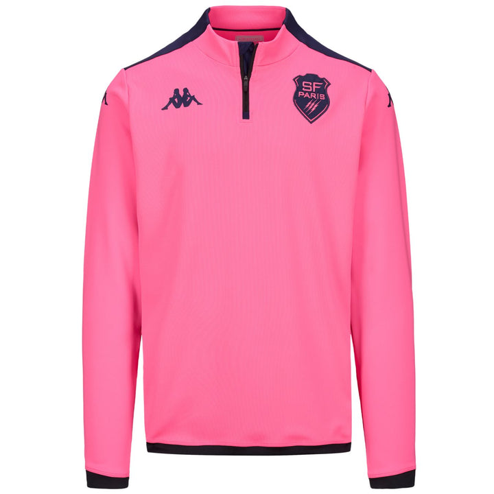 Kappa Stade Français Paris 24/25 Ablas Pro 8 Sweatshirt Men Pink