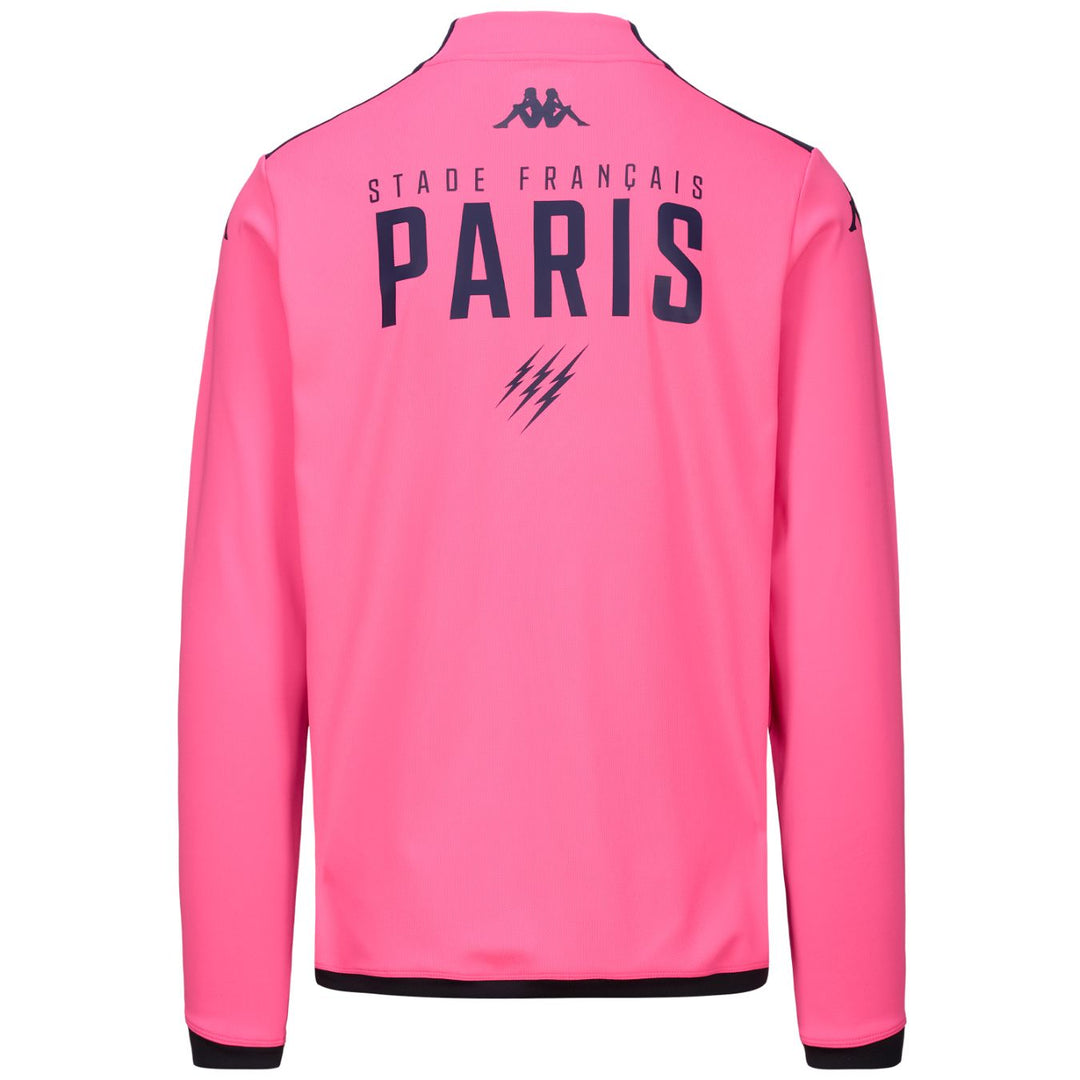 Kappa Stade Français Paris 24/25 Ablas Pro 8 Sweatshirt Men Pink