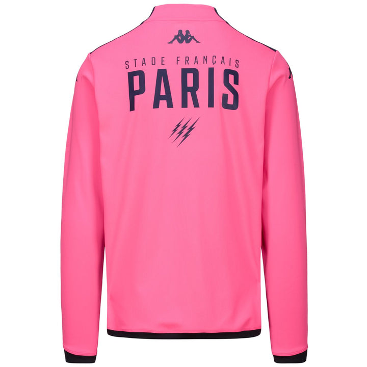 Kappa Stade Français Paris 24/25 Ablas Pro 8 Sweatshirt Men Pink