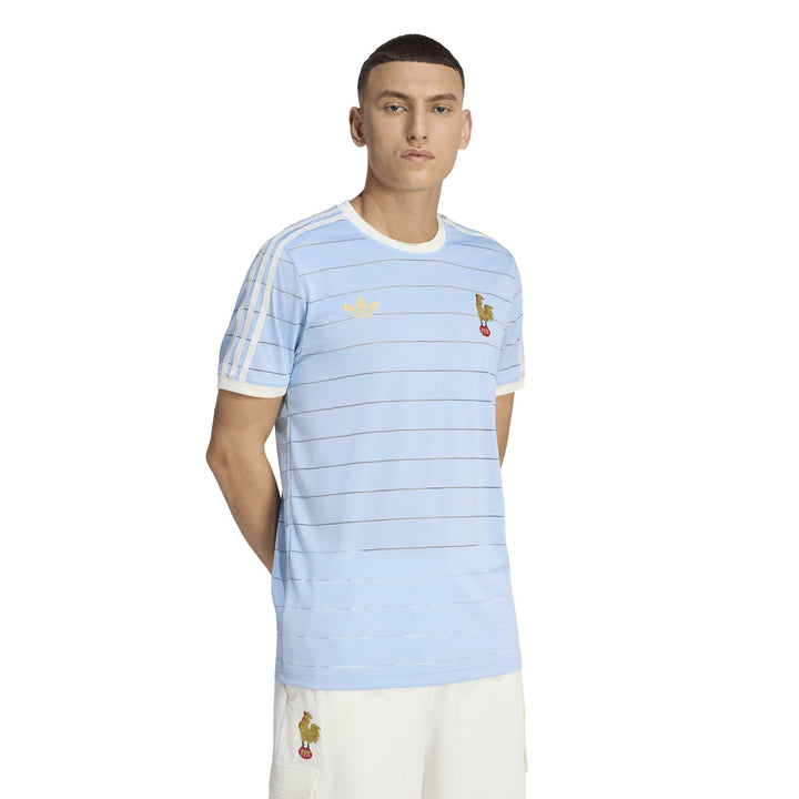 adidas France Rugby 120 Years Crunch Supporter T-Shirt Senior