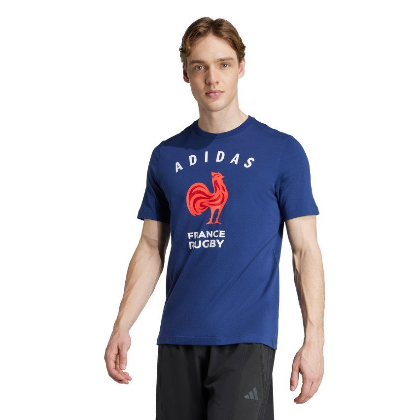 adidas France XV Supporter T-Shirt Blue Men