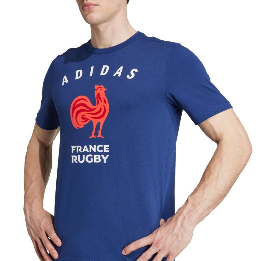 adidas France XV Supporter T-Shirt Blue Men