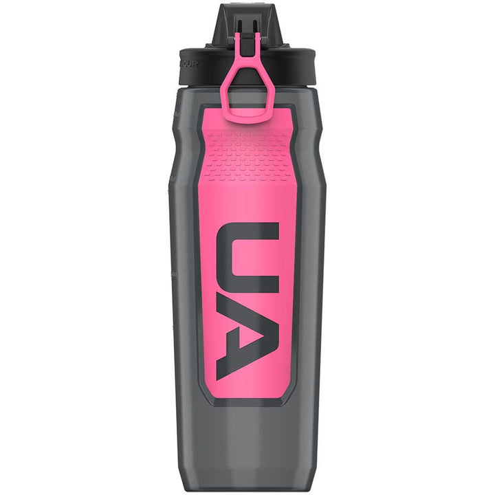 Under Armour Playmaker Squeeze Water Bottle 950ml Pitch Grey/Pink