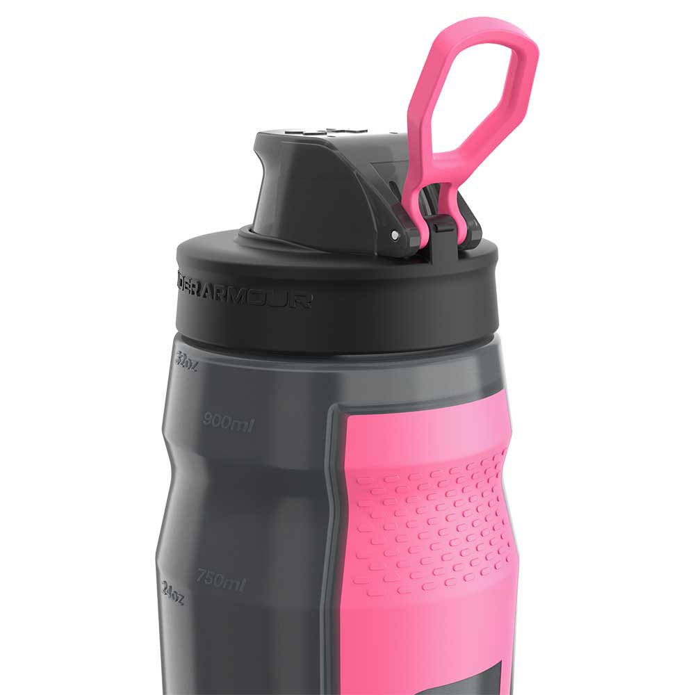 Under Armour Playmaker Squeeze Water Bottle 950ml Pitch Grey/Pink