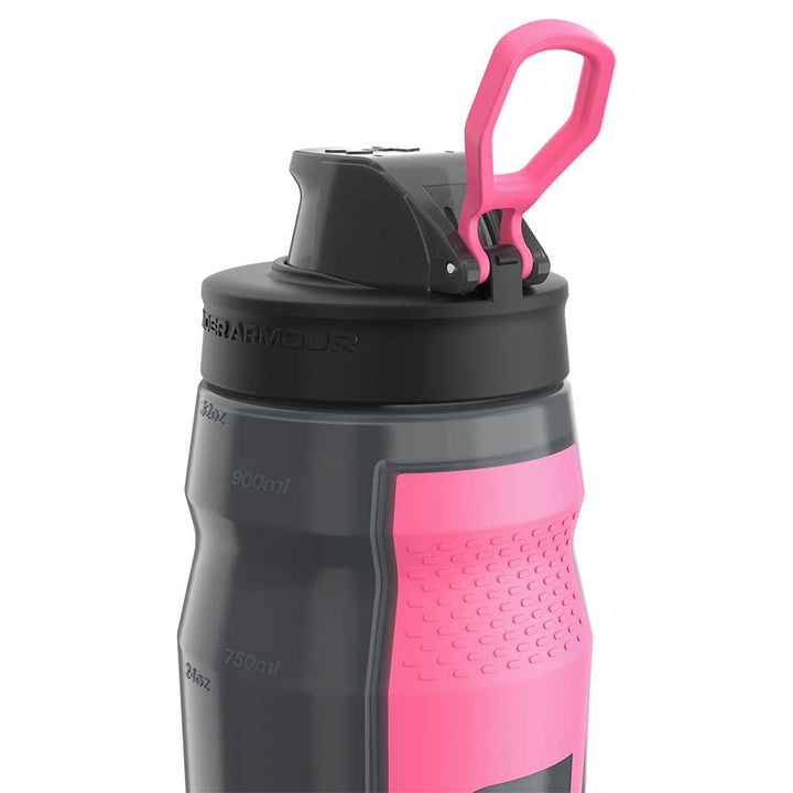 Under Armour Playmaker Squeeze Water Bottle 950ml Pitch Grey/Pink