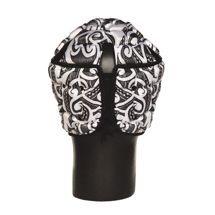 Impact Rugby Tribal White Headguard