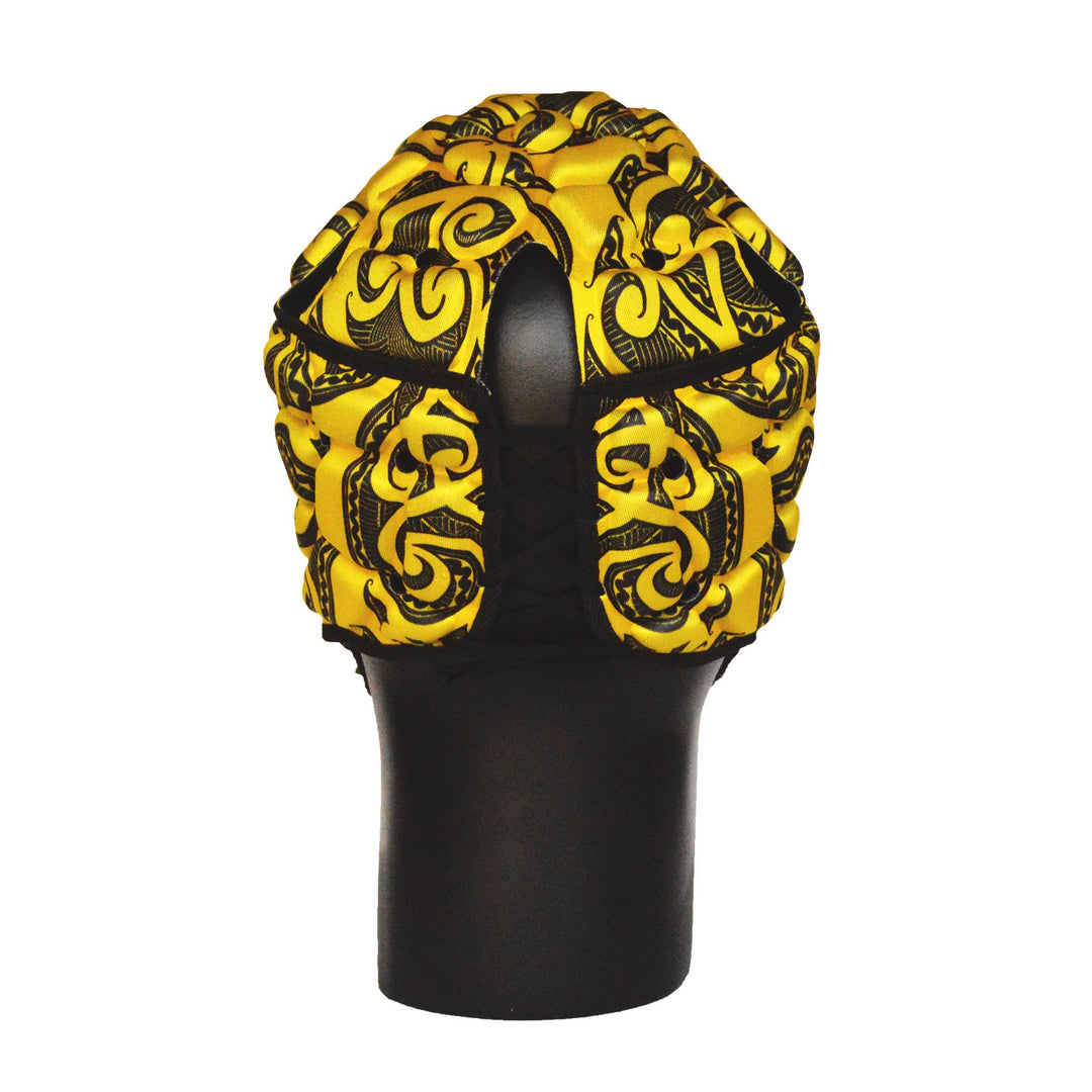 Impact Rugby Tribal Yellow Headguard