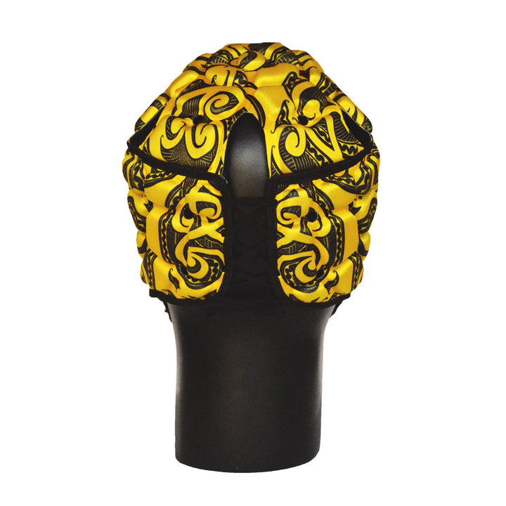 Impact Rugby Tribal Yellow Headguard